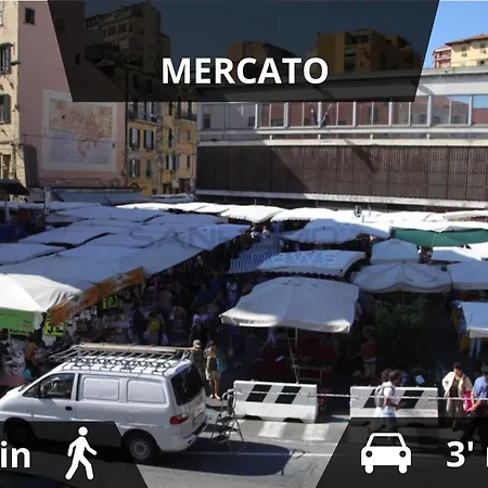 In Piazza Colombo A 300mt Dal Mare * サンレモ